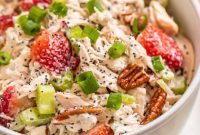 Berry Bliss Chicken Salad with Poppy Seed Pecans