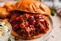Effortless Slow Cooker BBQ Pulled Chicken