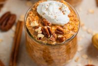 Spiced Pumpkin Overnight Oats