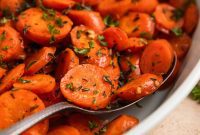 Sweet & Savory Maple Herb Roasted Carrots