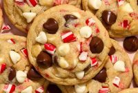 Cool Peppermint Chocolate Chip Cookies