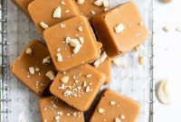 No-Bake Maple Cashew Fudge