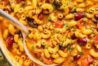 Hearty Skillet Chili Mac