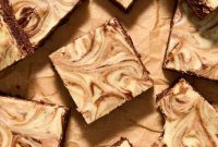 Kahlua Swirled Cream Cheese Brownie Bliss
