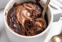 5-Minute Nutella Mug Cake