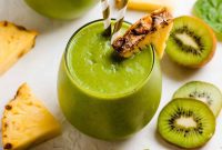 Zesty Green Kiwi Pineapple Boost