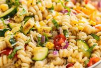 Charred Zucchini Pasta Toss