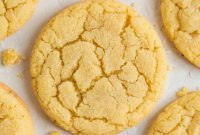Bright Lemon Sugar Cookies