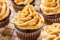 Salted Caramel Mocha Dream Cupcakes