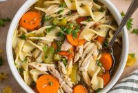 Shortcut Rotisserie Chicken Noodle Soup