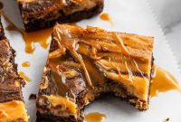 Dulce de Leche Cheesecake Swirl Brownies