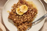 Ultimate Banana Bread Baked Oatmeal