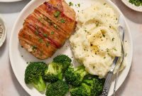Sweet and Savory Maple Bacon Pork Chops