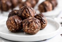 Chewy Chocolate Coconut Energy Bites