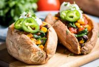Fiesta Stuffed Sweet Potatoes