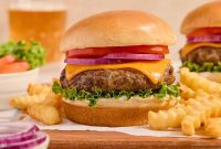 The Ultimate Air Fryer Burger