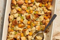 Sweet and Savory Butternut Stuffing