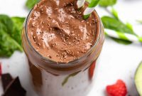 Silky Chocolate Raspberry Avocado Delight