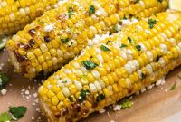 Air Fried Corn on the Cob with Zesty Cilantro Lime Butter Glaze