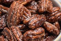 Effortless Maple Glazed Pecans