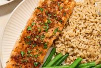 Zesty Maple Glazed Salmon