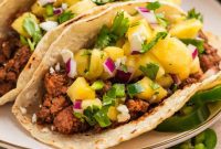 Zesty Pork Tacos with Fresh Pineapple Salsa