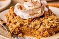 Spiced Pumpkin Crumble