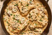 Velvety Mushroom Pork Chops