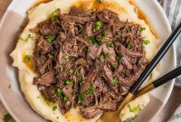 Effortlessly Tender Slow Cooker Pulled Beef
