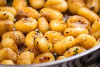 Golden Skillet Gnocchi