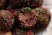 Effortless 5 Ingredient Amaretto Truffles