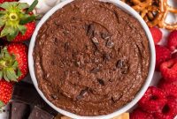 Decadent Chocolate Chickpea Dip