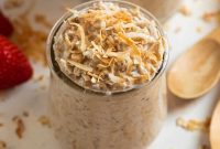 Tropical Coconut Pie Overnight Oats