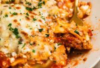 One-Pan Ravioli Lasagna