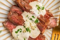 Ribeye Perfection with Gorgonzola Cream