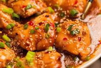 Sweet and Savory Apricot Slow-Cooked Chicken