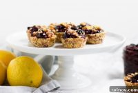 Refreshing No-Bake Blueberry Lemon Tartlets