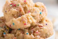 Spoonable Sugar Cookie Dough
