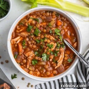 Turkey Lentil Soup