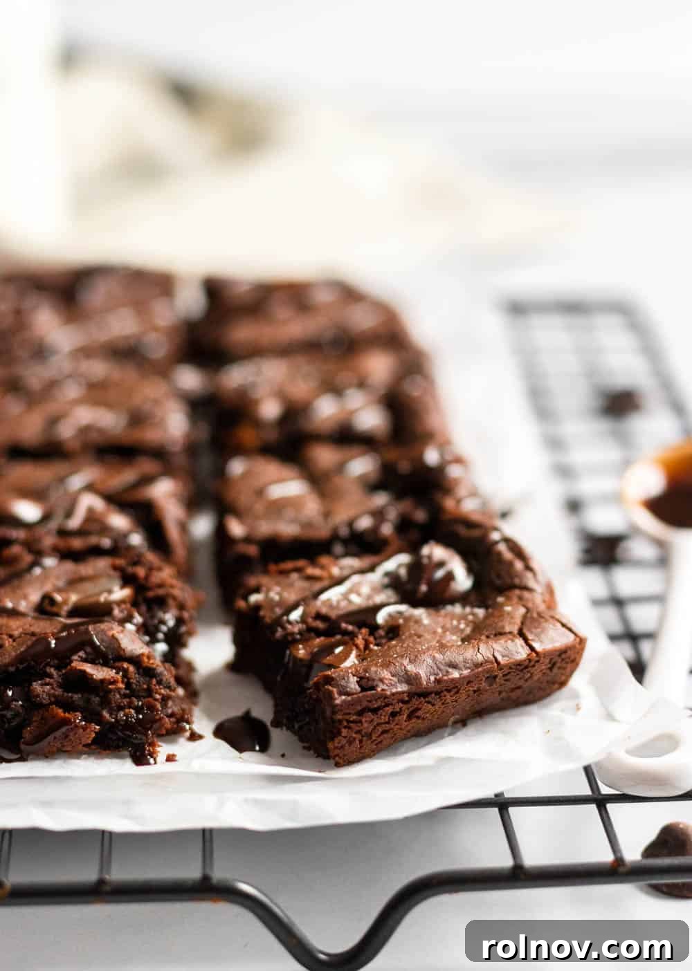 Hidden Gem Double Chocolate Brownies 3 Double Chocolate White Bean Brownies