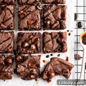 Hidden Gem Double Chocolate Brownies 6 Double Chocolate White Bean Brownies