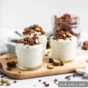Chocolate Granola with Pistachios and Sea Salt