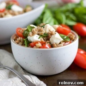 Caprese Farro Salad
