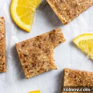 No Bake Lemon Coconut Bars