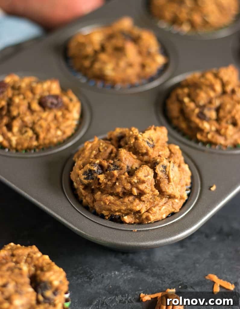 Sweet Potato Morning Glory: The First Rise of Our Adoption Story 3 Fluffy and moist Sweet Potato Morning Glory Muffins, packed with carrots, coconut, raisins, and pecans. Perfect for a healthy breakfast.
