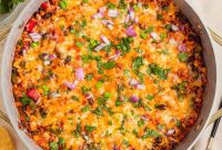 Skillet Turkey Taco Fiesta