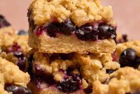 Bright Blueberry Lemon Squares