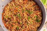 One-Pot Ground Beef Ramen Noodle Recipe