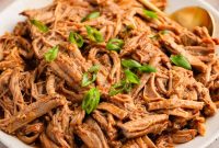 Honey Garlic Pork Tenderloin in the Slow Cooker